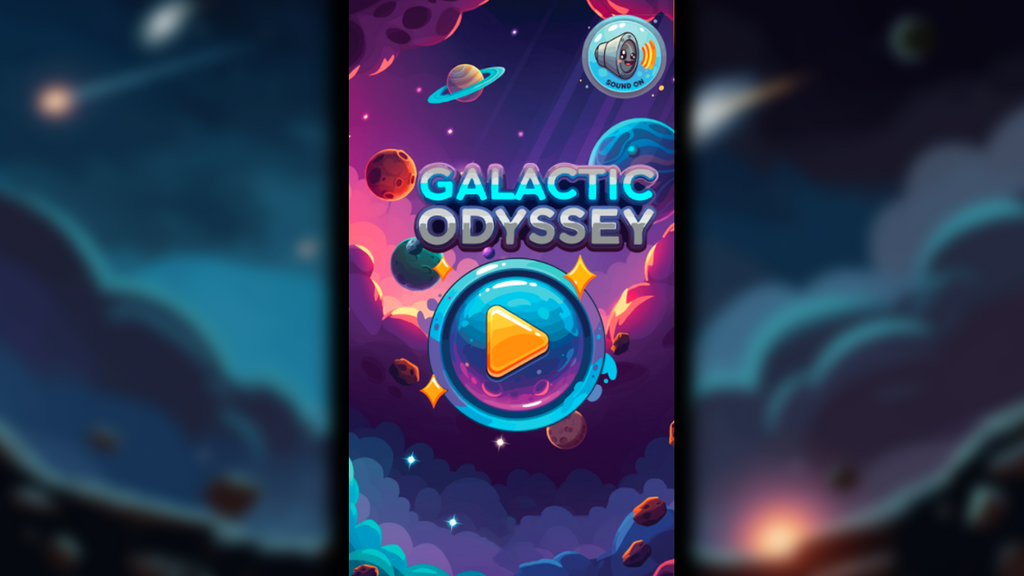 Galactic Odyssey - Construct 3 Game (HTML5, AdMob, C3P)