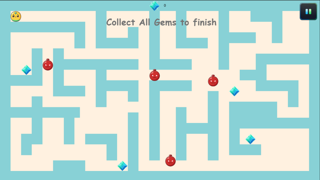 Gem Maze Escape - Construct 3 Game (HTML5, AdMob, C3P)