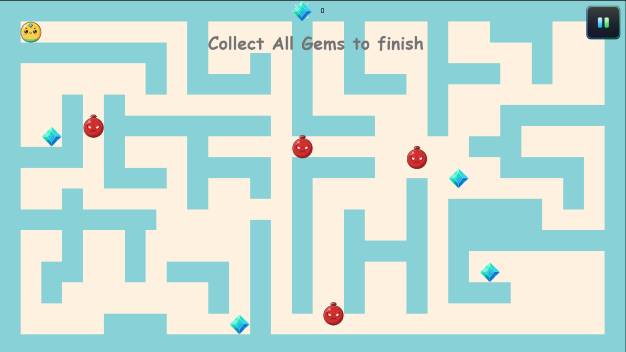 Gem Maze Escape - Construct 3 Game (HTML5, AdMob, C3P)