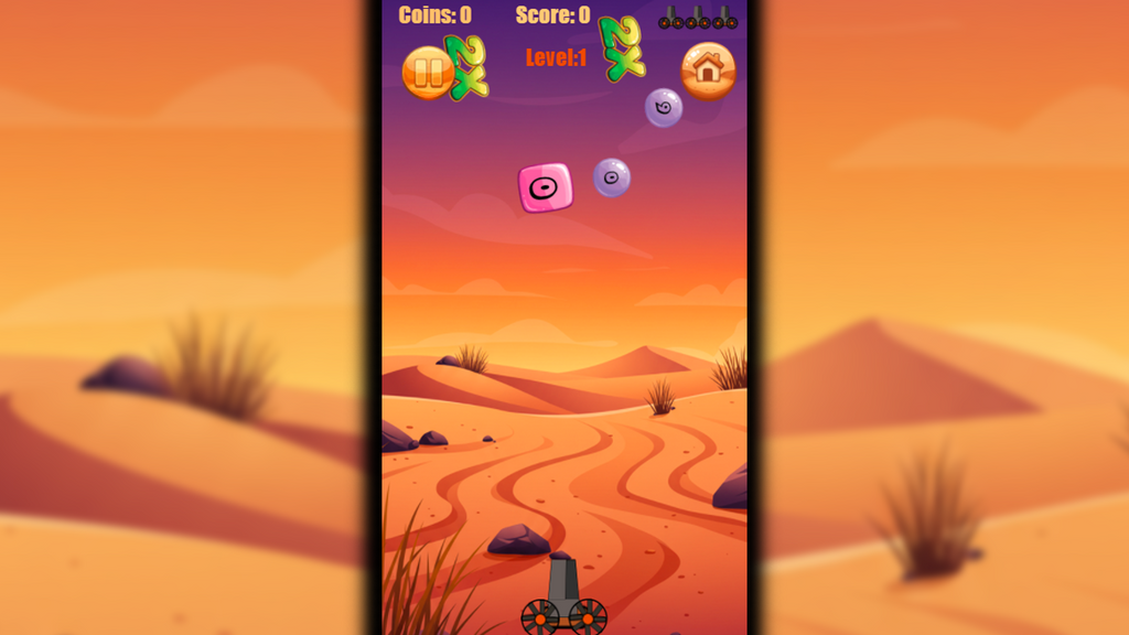 Cannon Shoot - Construct 3 Game (HTML5, AdMob, C3P)