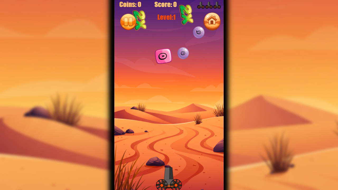 Cannon Shoot - Construct 3 Game (HTML5, AdMob, C3P)