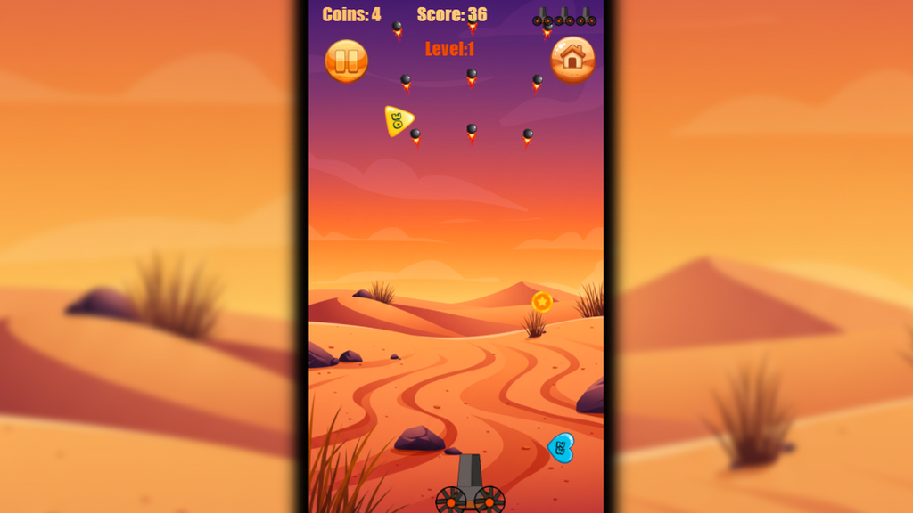 Cannon Shoot - Construct 3 Game (HTML5, AdMob, C3P)