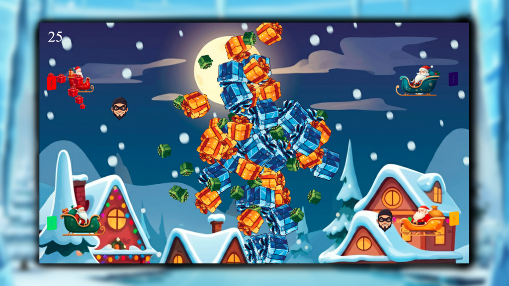Santa VS Thief - Construct 3 Game (HTML5, AdMob, C3P)