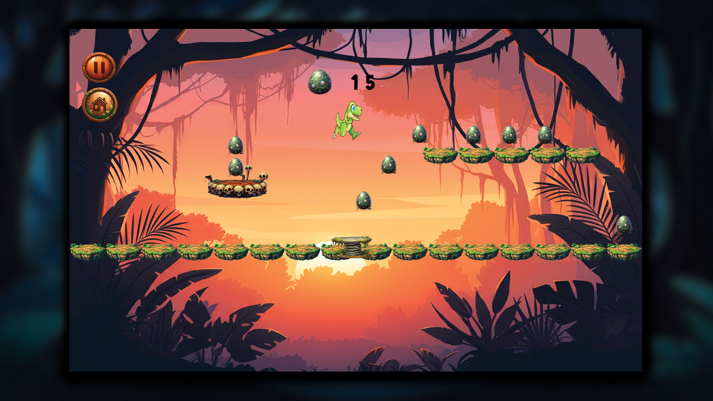 Jurassic Run - Construct 3 Game (HTML5, AdMob, C3P)