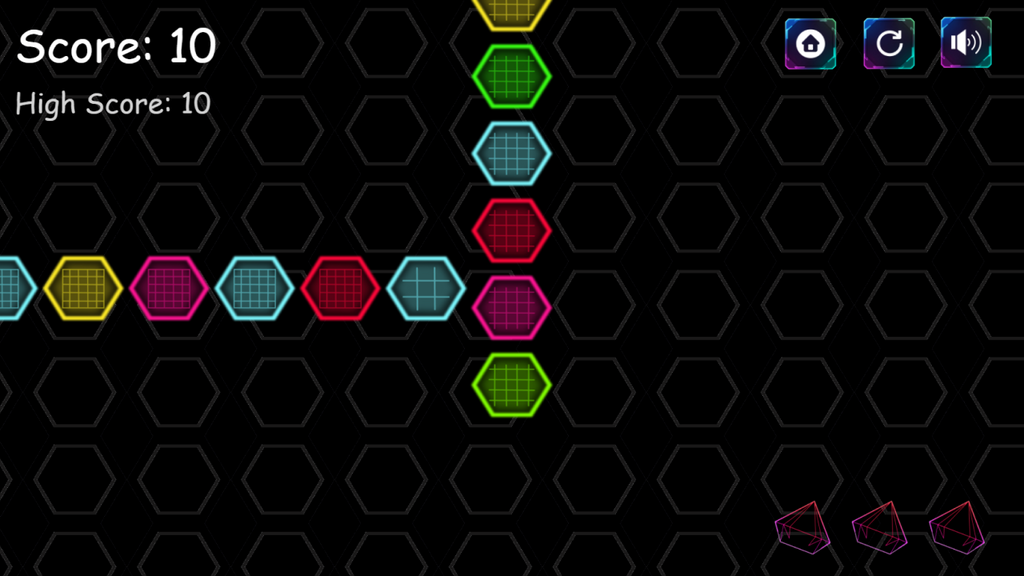 Hexa Match - Construct 3 Game (HTML5, AdMob, C3P)