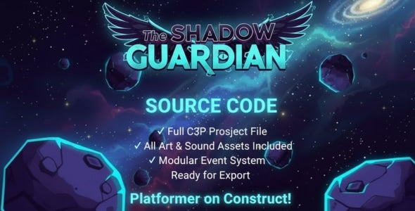 The Shadow Guardian - Construct 3 Game (HTML5, AdMob, C3P)