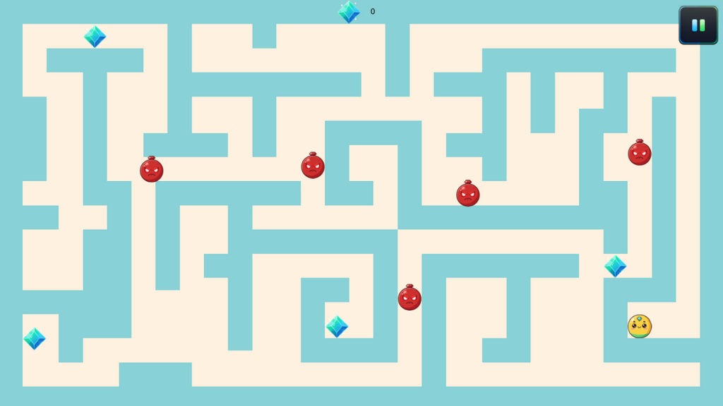 Gem Maze Escape - Construct 3 Game (HTML5, AdMob, C3P)